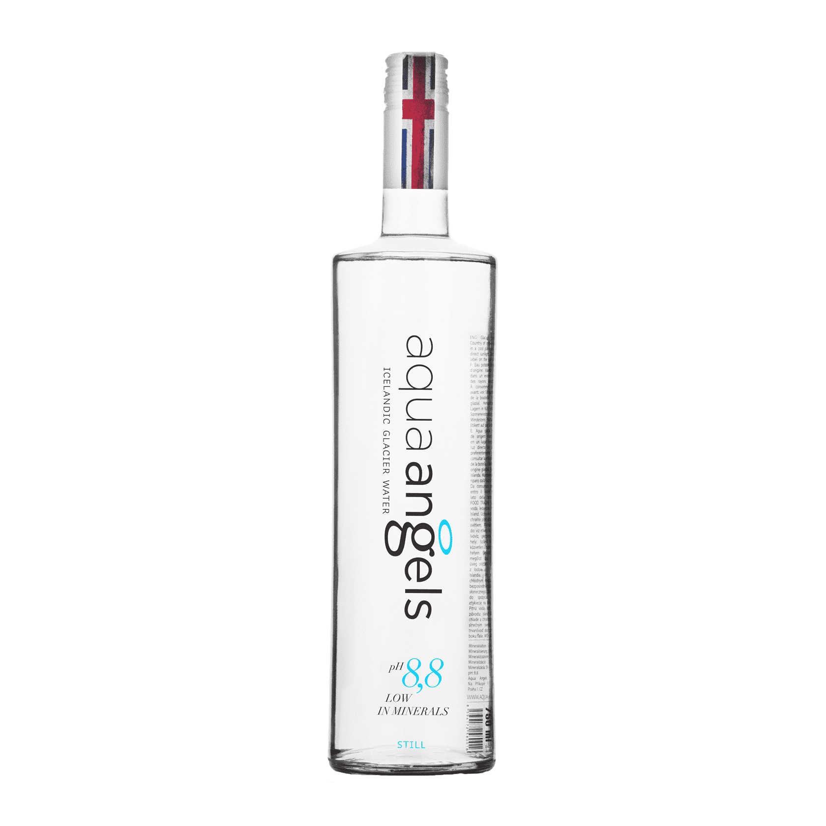 Water in glass bottle